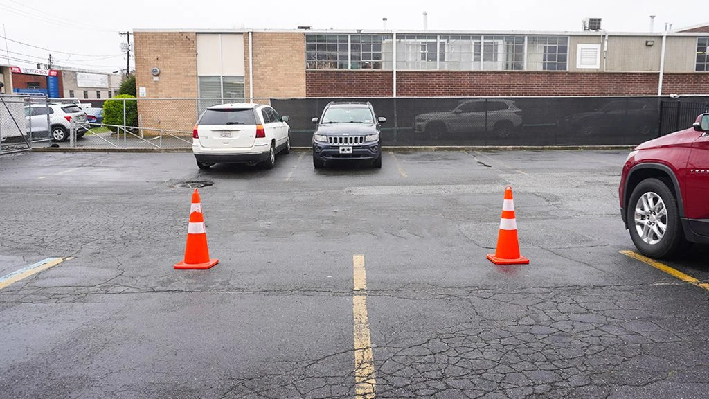 Park Ing Lot Cones - Suffolk County, NY