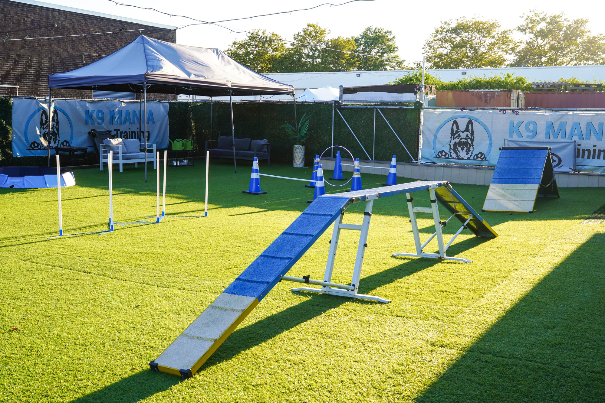 Our Certification 16 Dog agility training course at K9 Mania Dog Training facility in Suffolk County New York