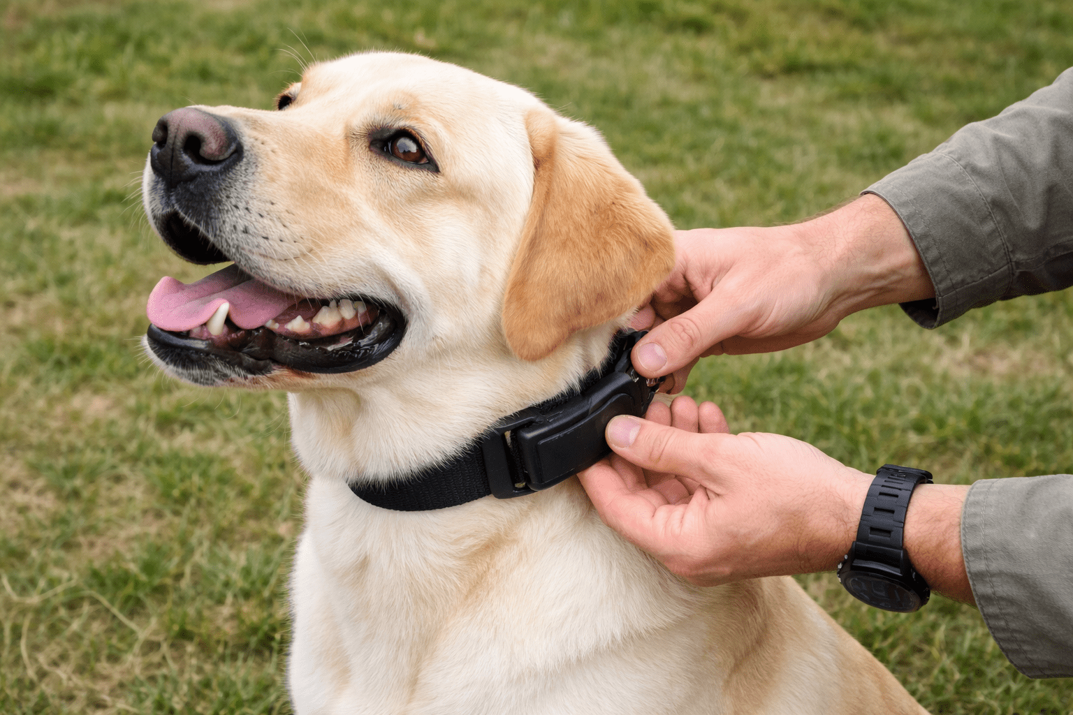 How to Train a Dog with a Shock Collar: Complete Guide for Safe and Effective Results 2 Proper e-collar fit demonstration