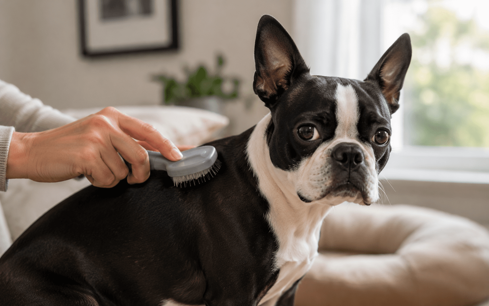 What Are The Best Low Maintenance Dog Breeds? 1 Short coated dog requiring minimal grooming