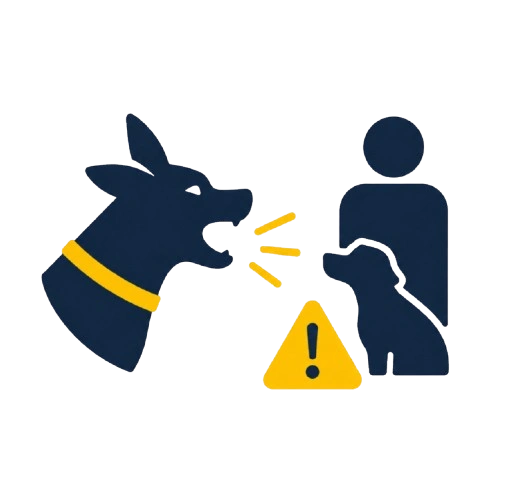 Aggression toward people or other dogs