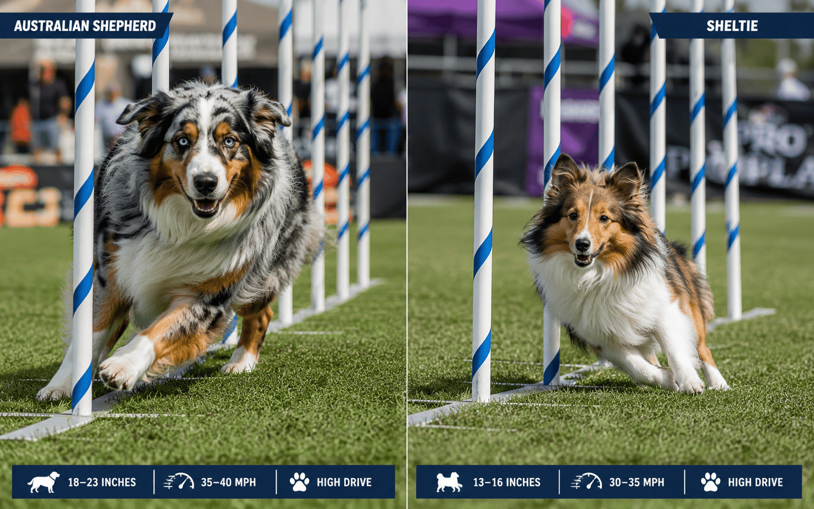 best breeds for agility training